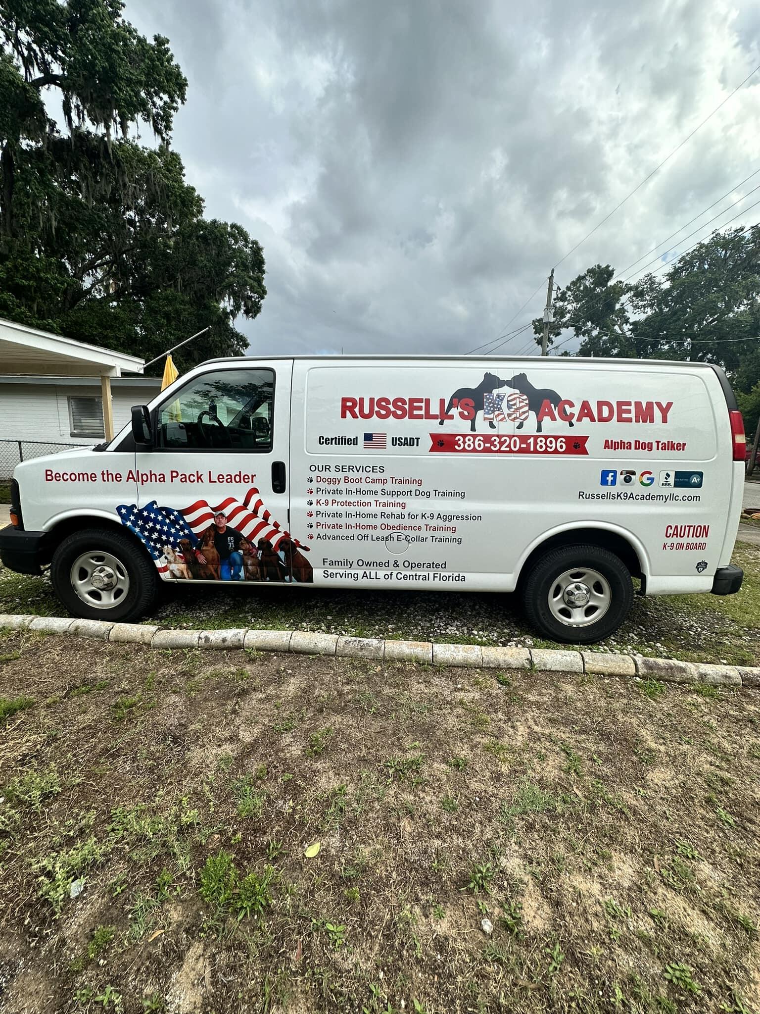 Russells k9 sale academy