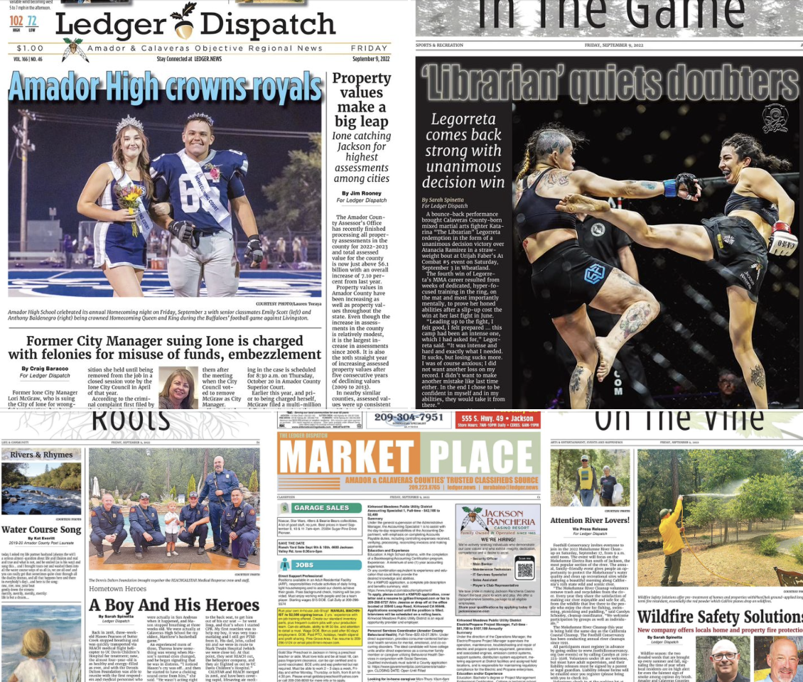 Ledger Dispatch Jackson Ca Nextdoor