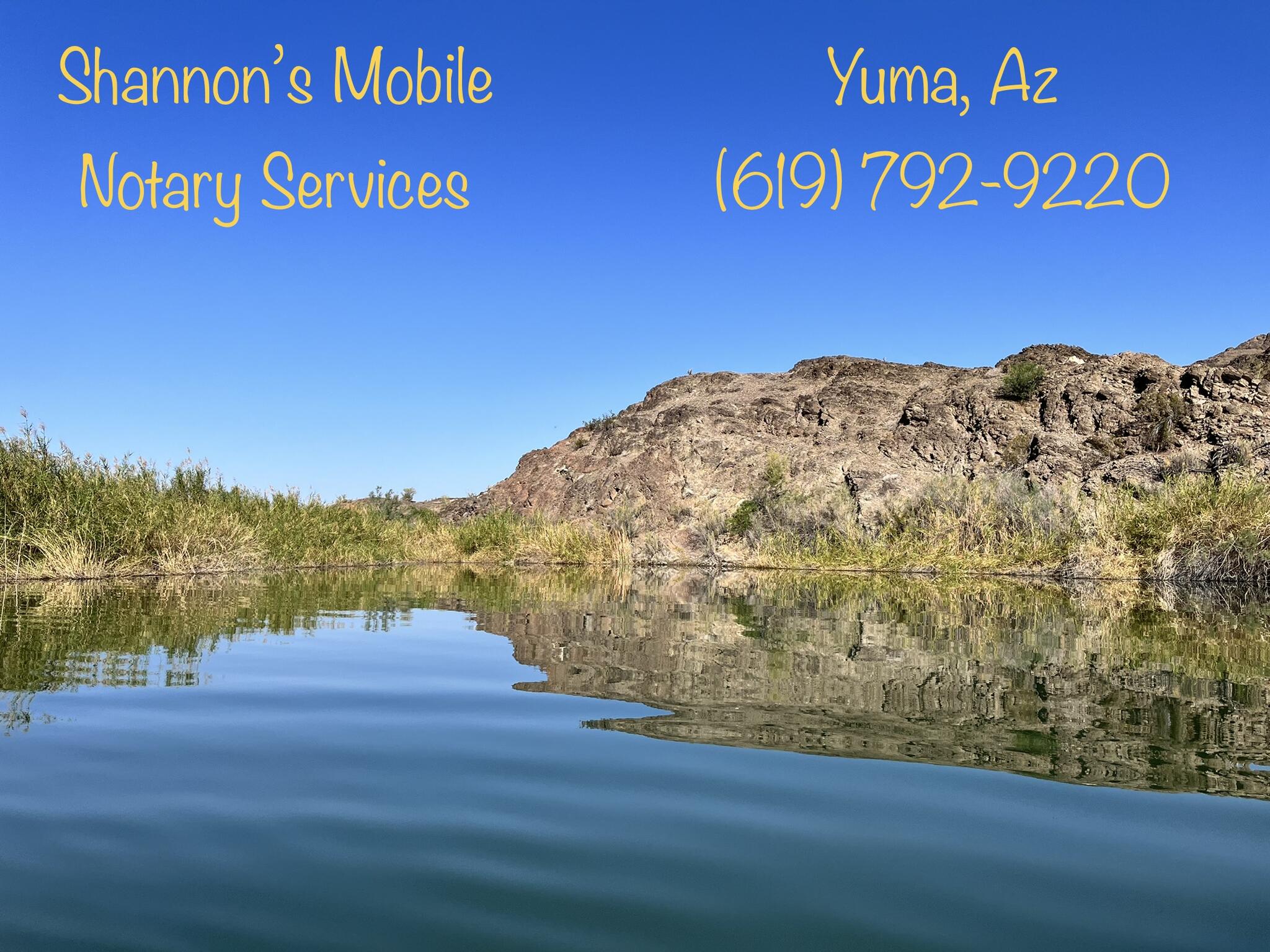 Shannon’s mobile notary services Yuma, AZ Nextdoor
