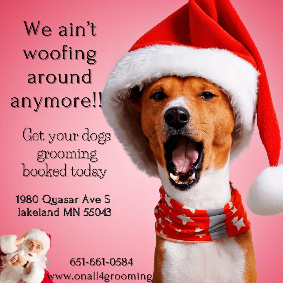On all 4 Dog Grooming Lakeland, MN Nextdoor