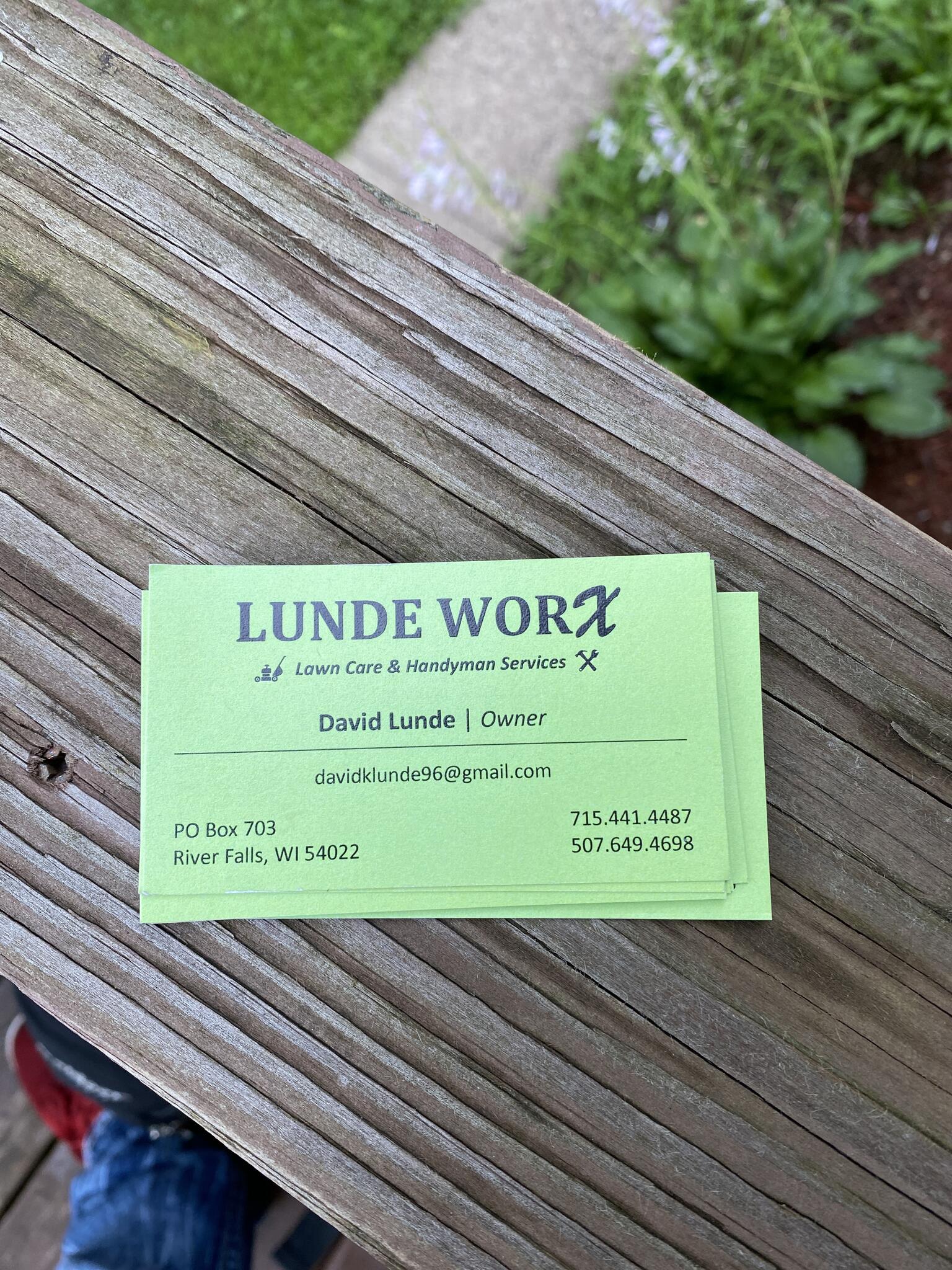 Lunde Worx Prescott WI Nextdoor