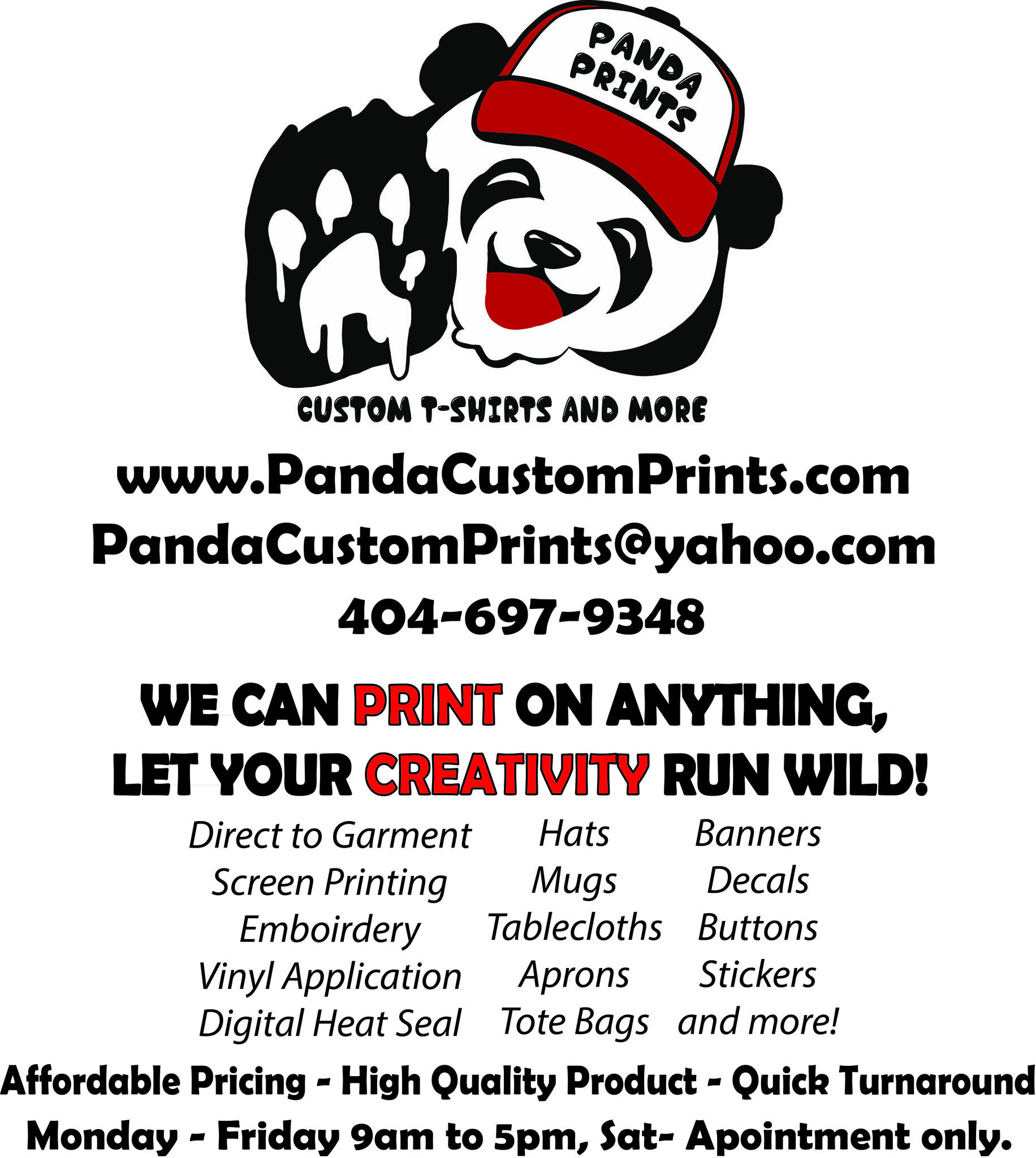 Panda Prints Fayetteville GA Nextdoor