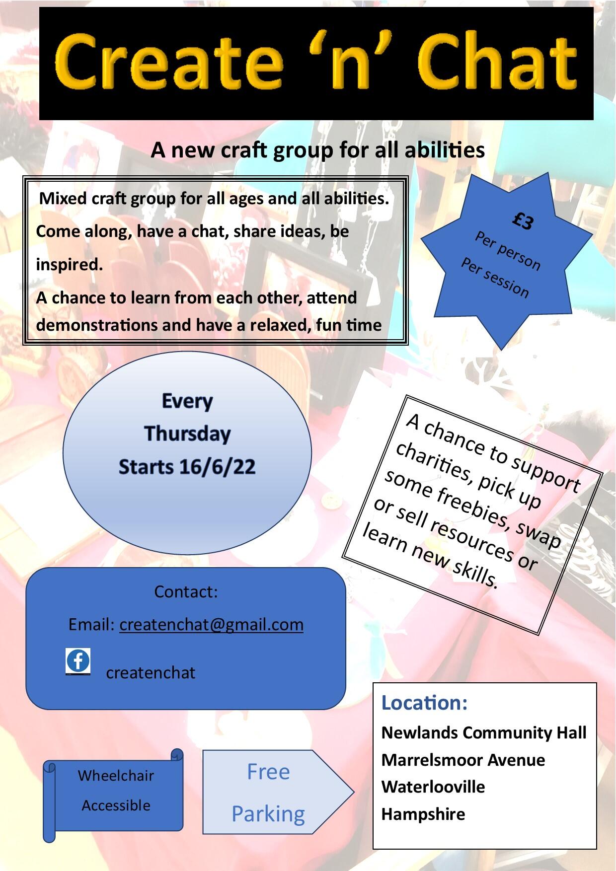 Create N Chat Waterlooville Gb Eng