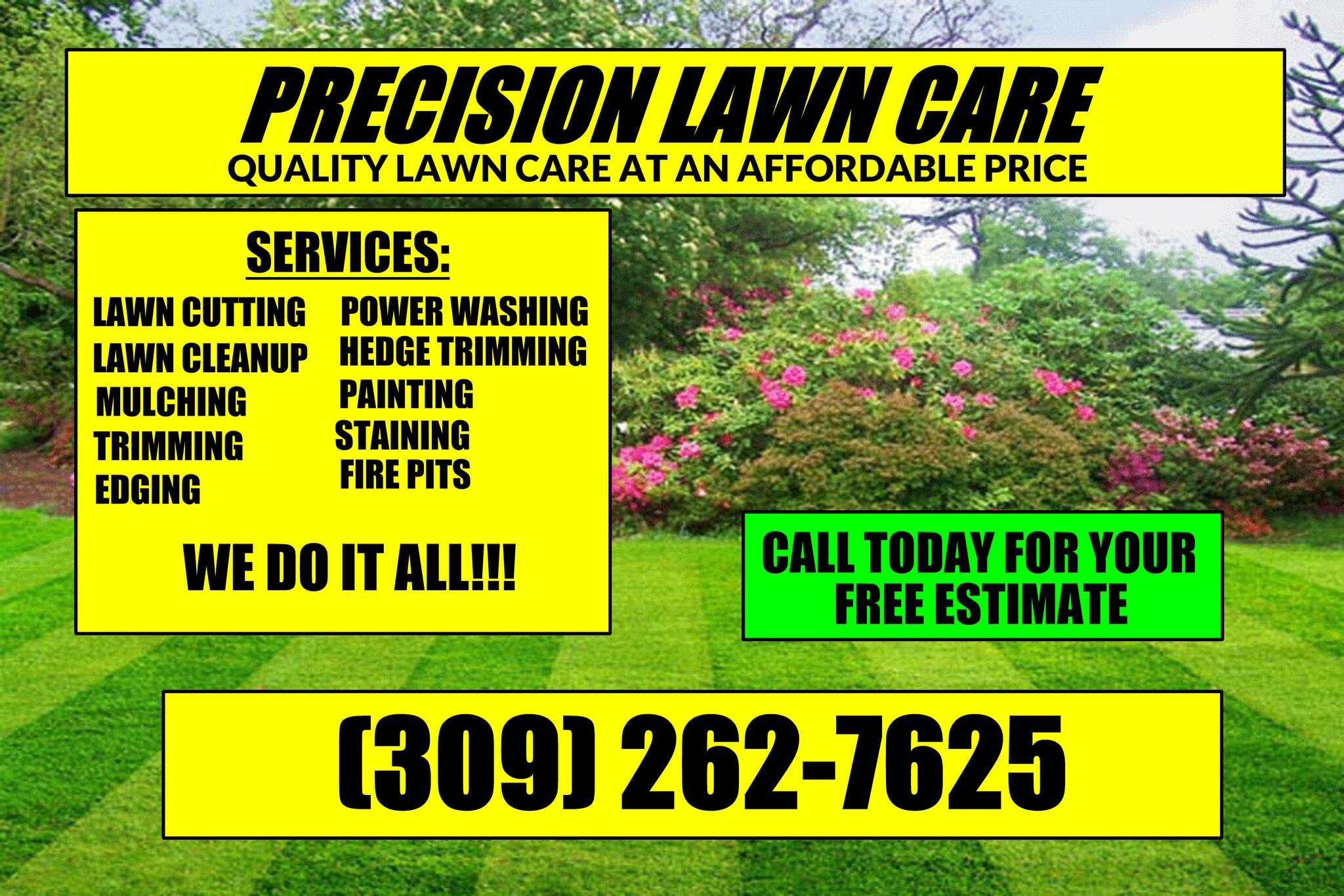 precision lawn care and landscaping