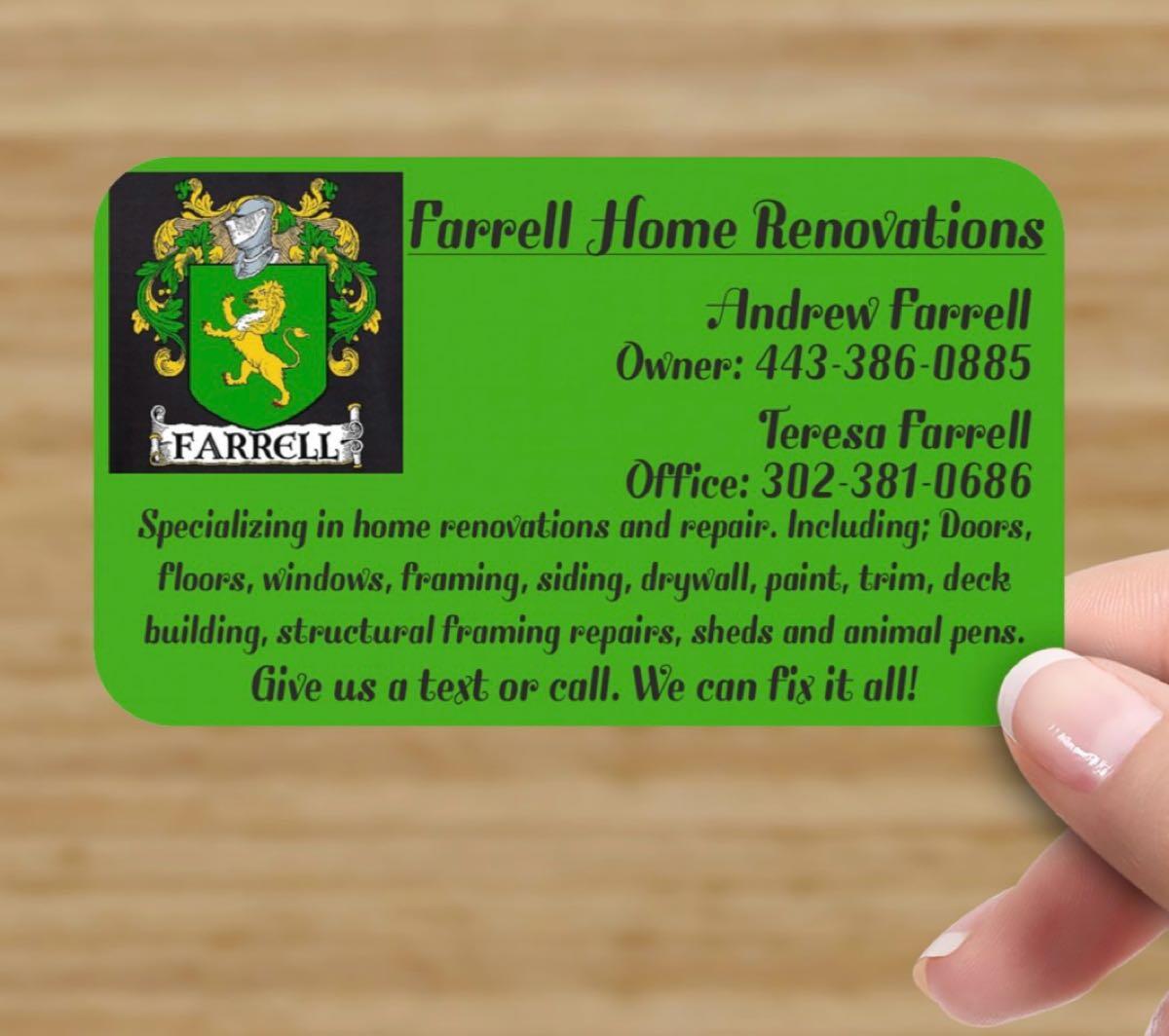 Farrell Home Renovations DE Nextdoor