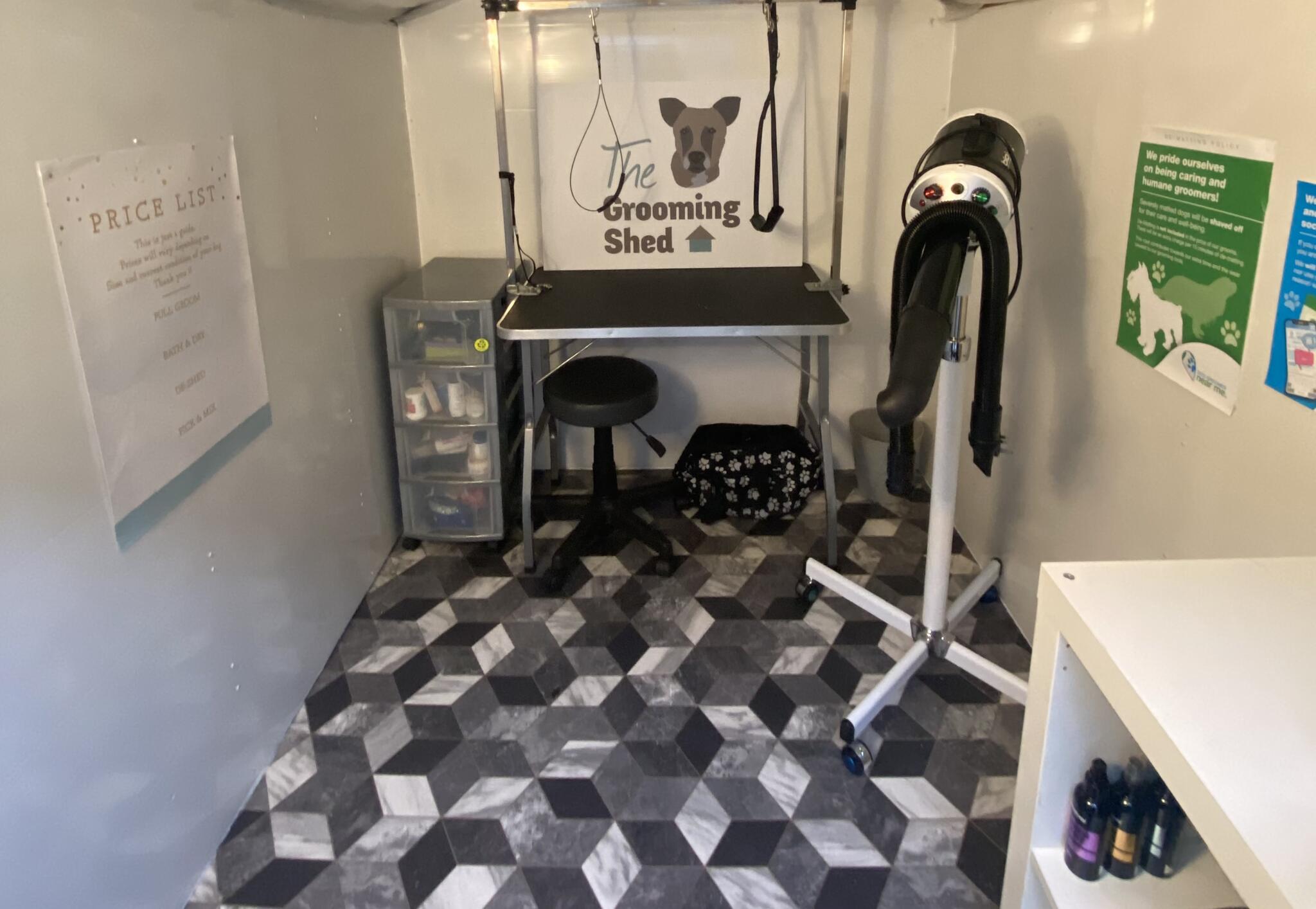 The best sale grooming shed