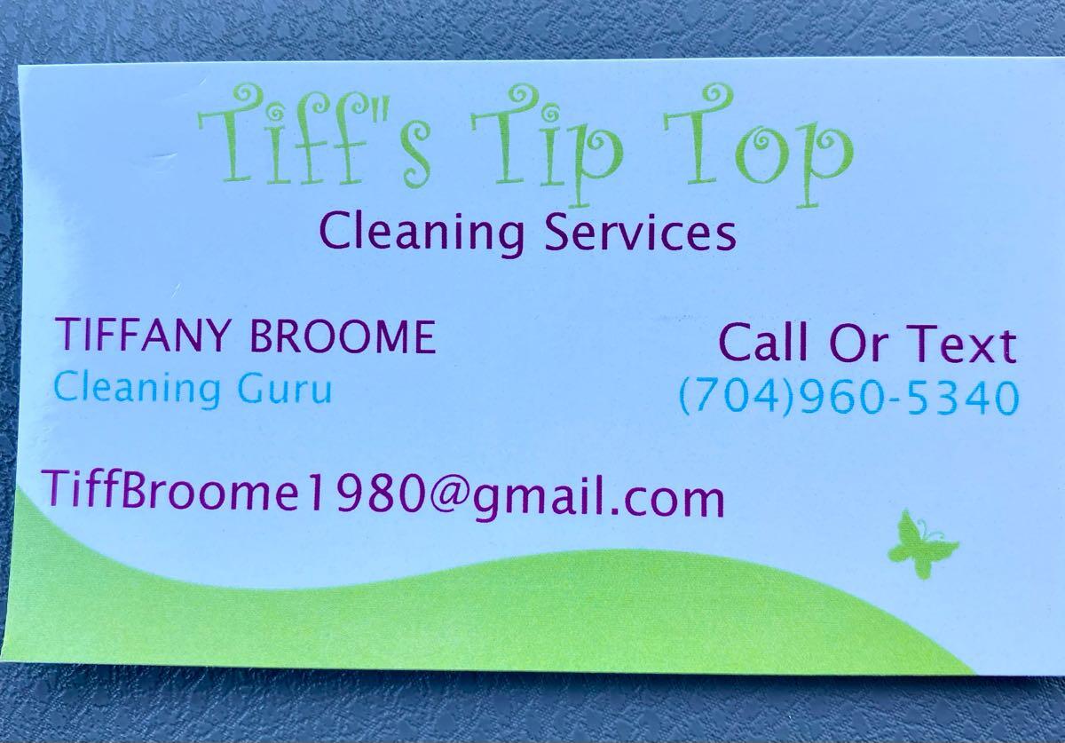 Tiff’s Tip Top Cleaning service Concord, NC Nextdoor