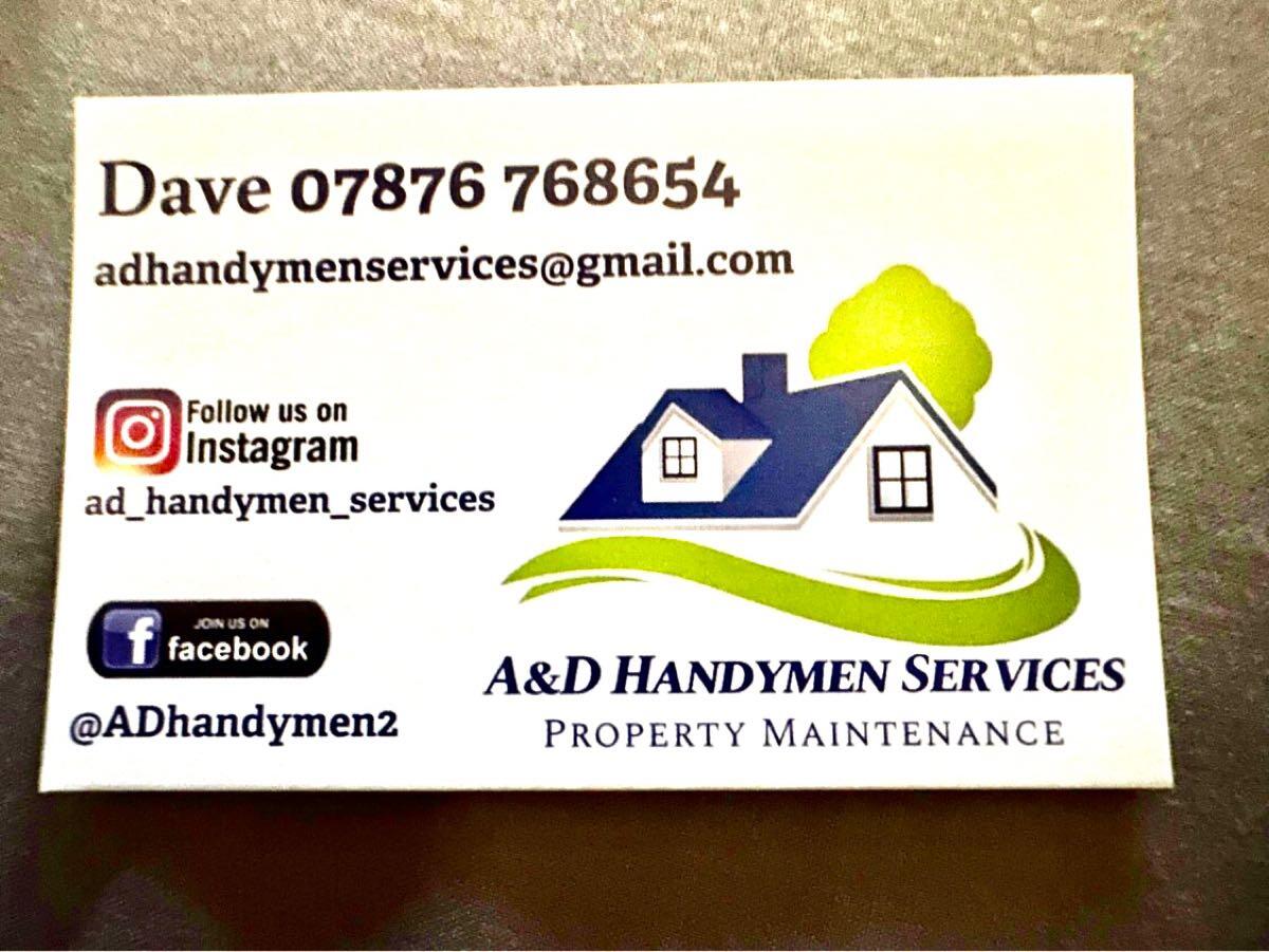 A&D handymen services property maintenance Leeds, GBENG Nextdoor