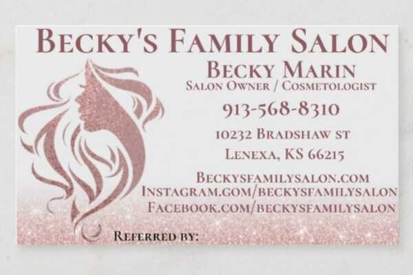 Becky's Family Salon LLC - Lenexa, KS Becky's Family Salon LLC - Lenexa, KS