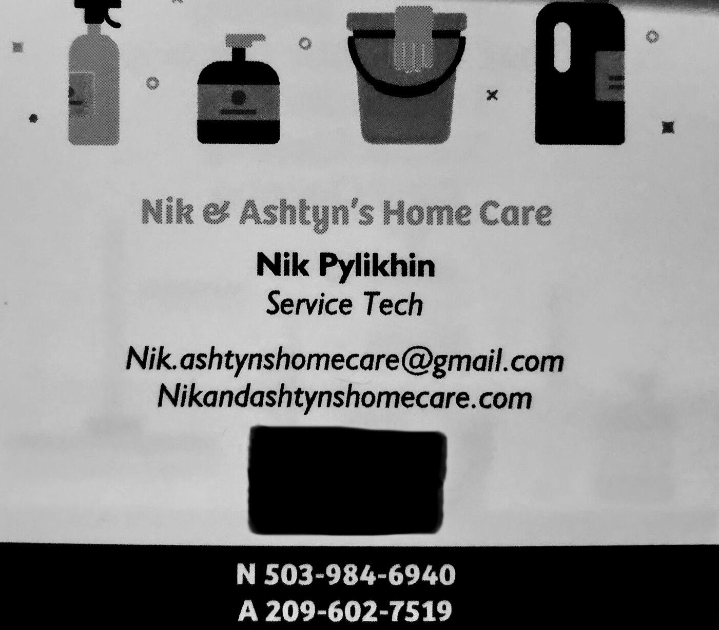Nik's Entrepreneurial Service, LLC - Home