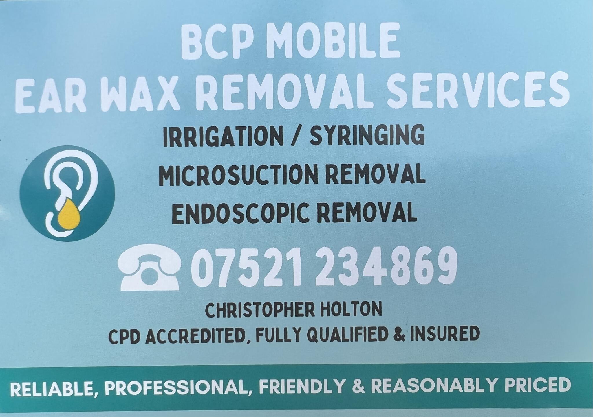 Bcp ear wax removal Bournemouth Nextdoor