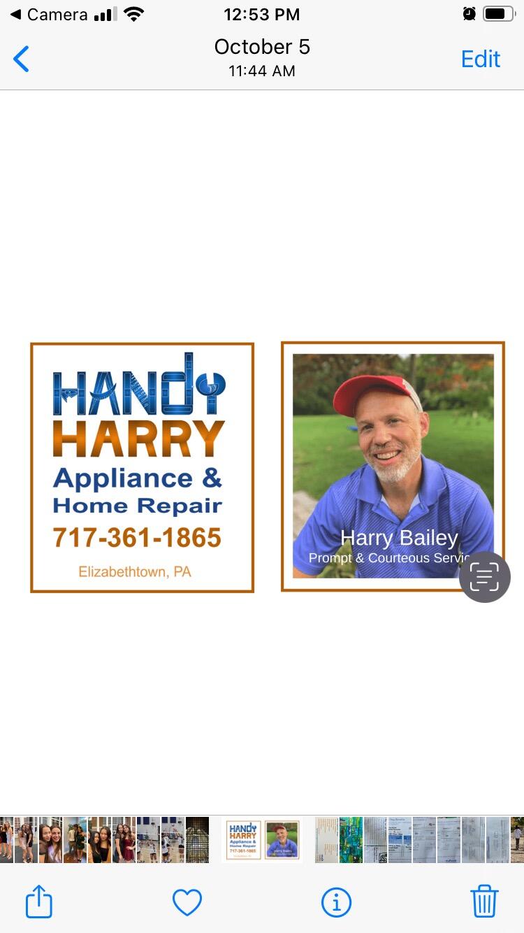 Handy Harry Appliance & Home Repair Elizabethtown, PA Nextdoor