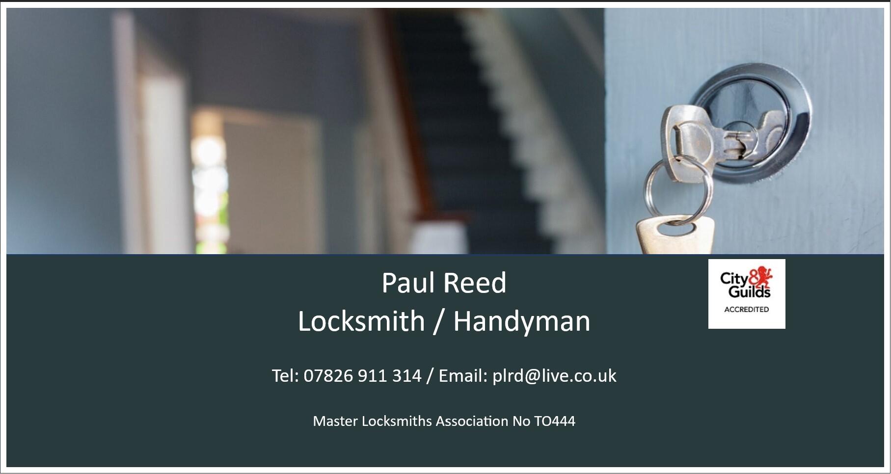 Paul Reed Locksmith / Handyman Ascot, GBENG Nextdoor