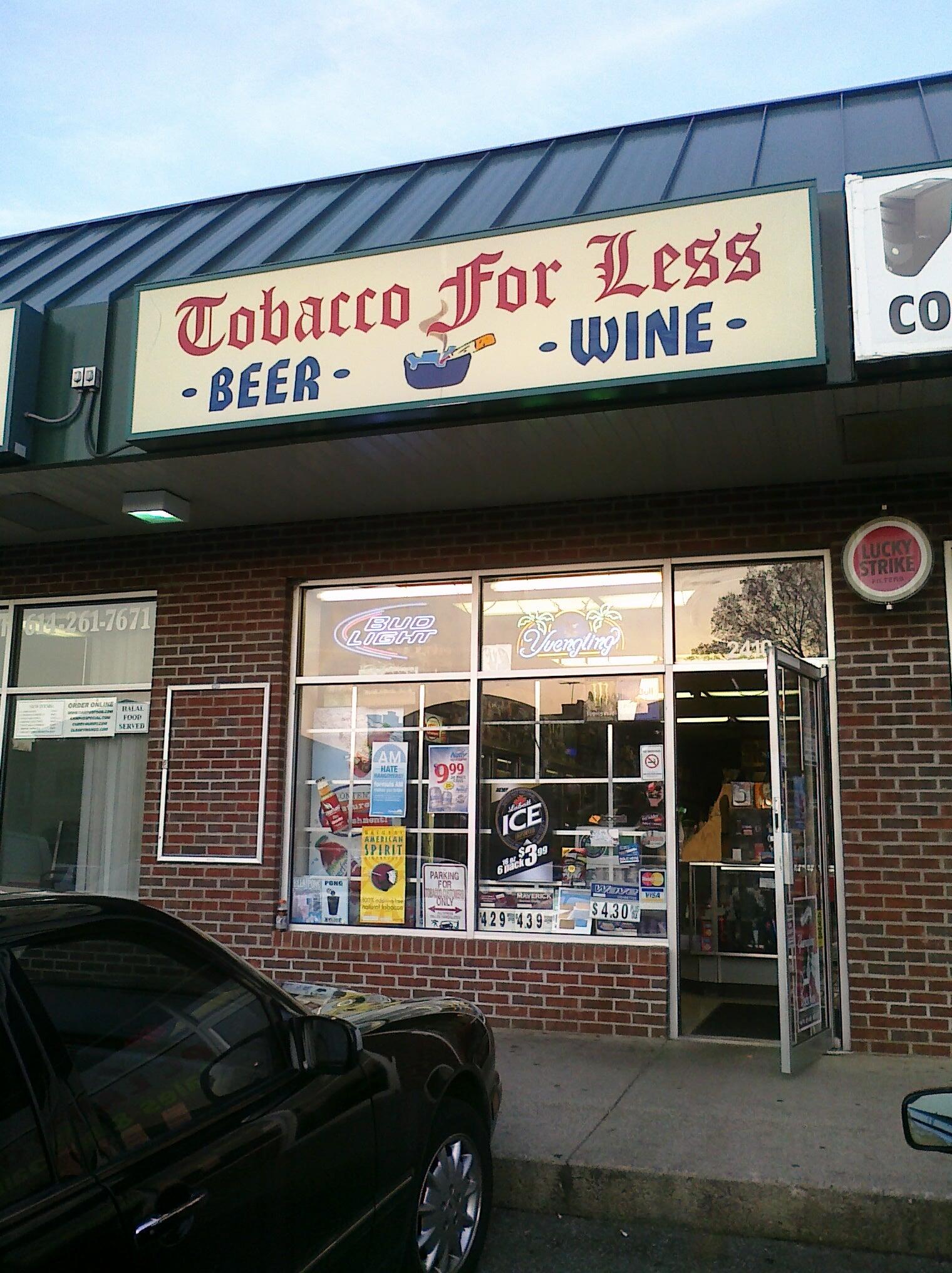 tobacco for less columbus ohio Tobacco for Less - Columbus, OH