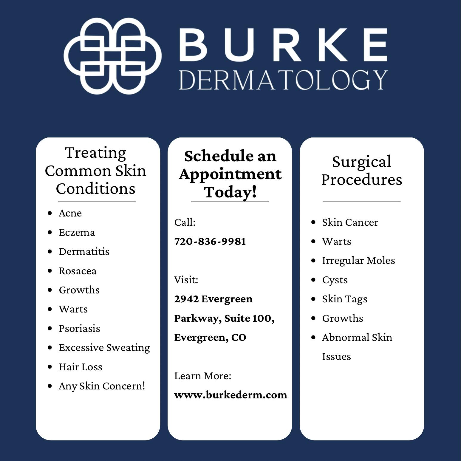 Burke Dermatology - Evergreen, CO - Nextdoor