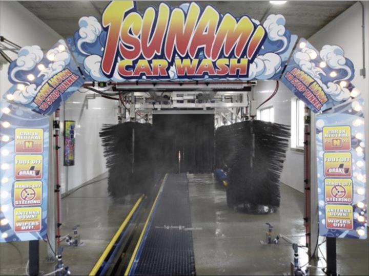 Tsunami express car wash near me
