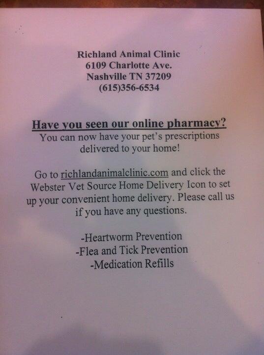 Richland Animal Clinic - Nashville, TN
