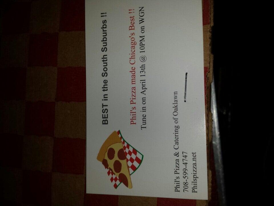 Phil's Pizza Oak Lawn, IL Nextdoor