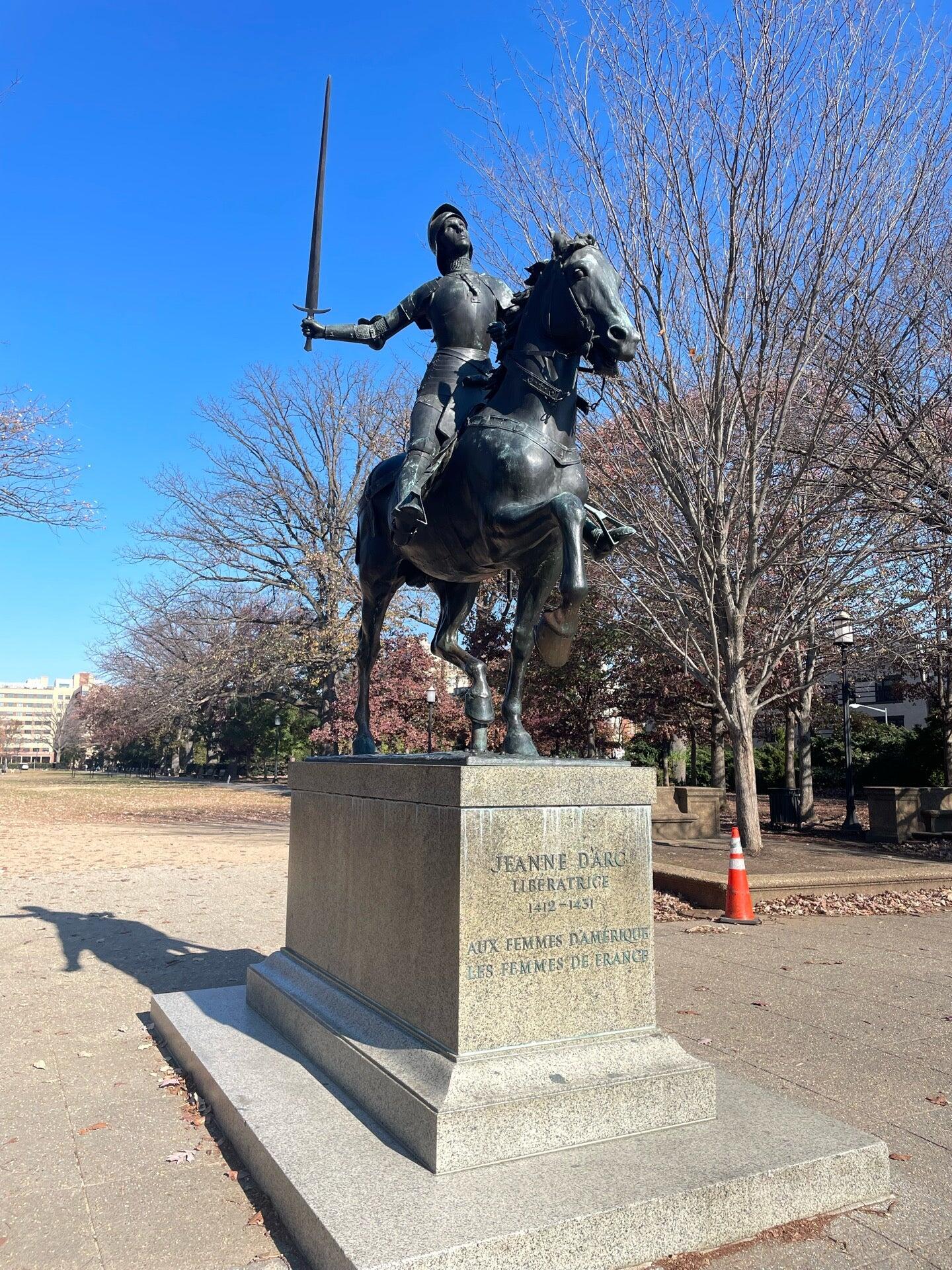 Joan of Arc Statue - Meridian Hill Park - Washington, DC - Nextdoor