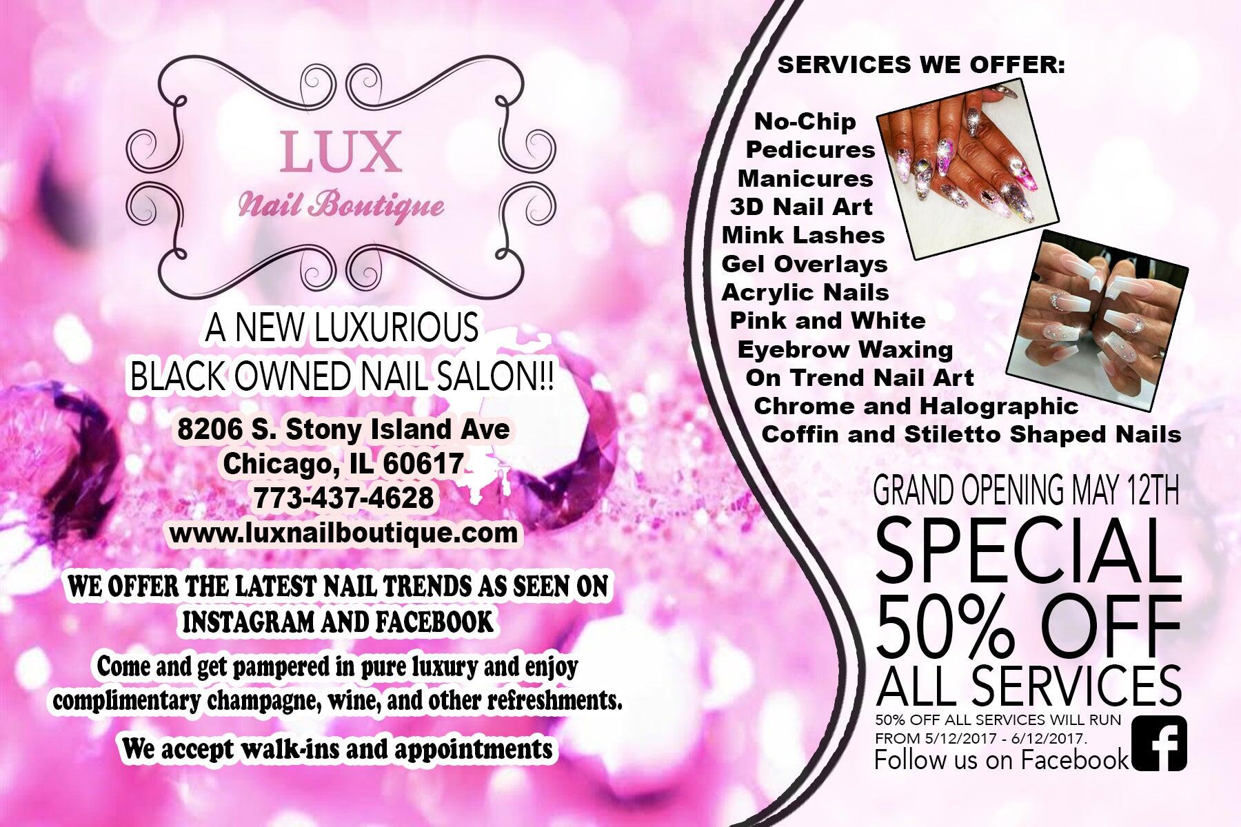 Lux Nail Boutique Chicago IL Nextdoor