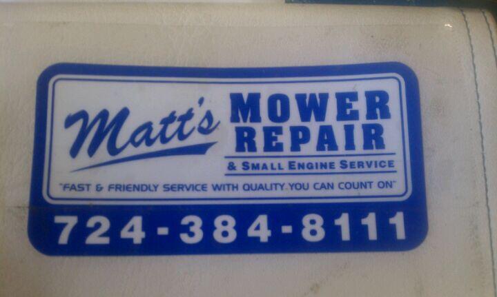 Matts mower repair sale