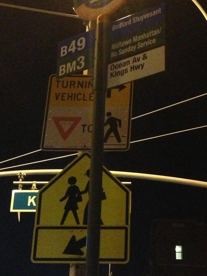 MTA Bus - B49/BM3 - Ocean Av & Kings Hwy - Brooklyn, NY - Nextdoor