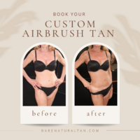 Custom Airbrush Spray Tans - Bare Natural Tan