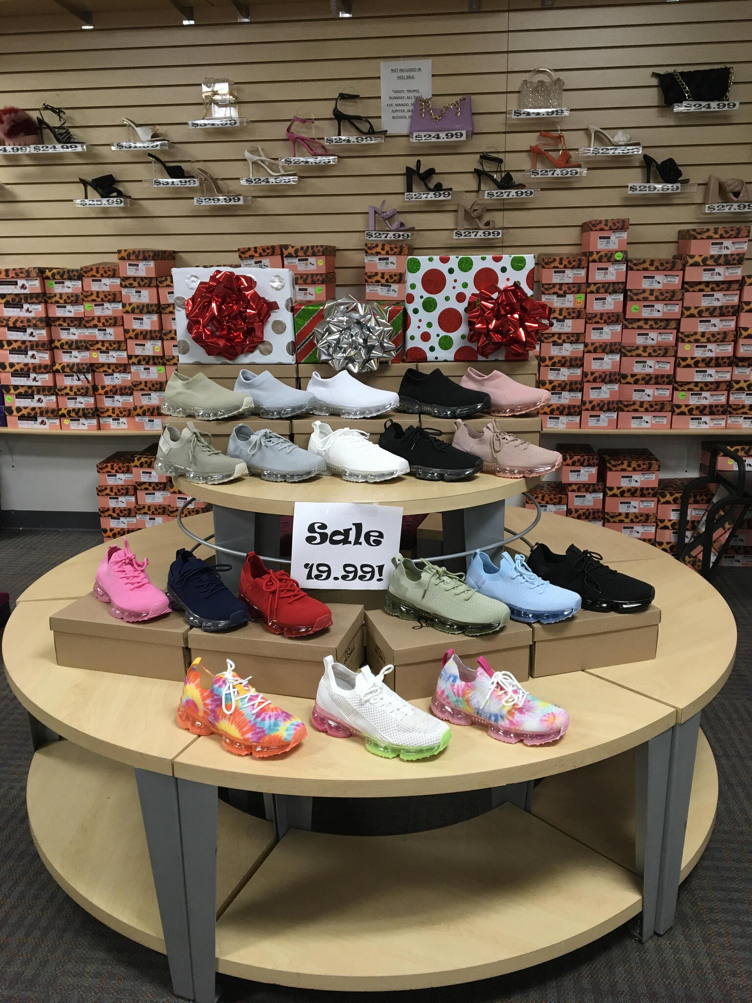 Bargain shoes store