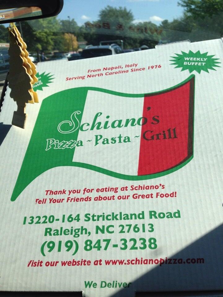 Schiano's Pizza Raleigh, NC Nextdoor