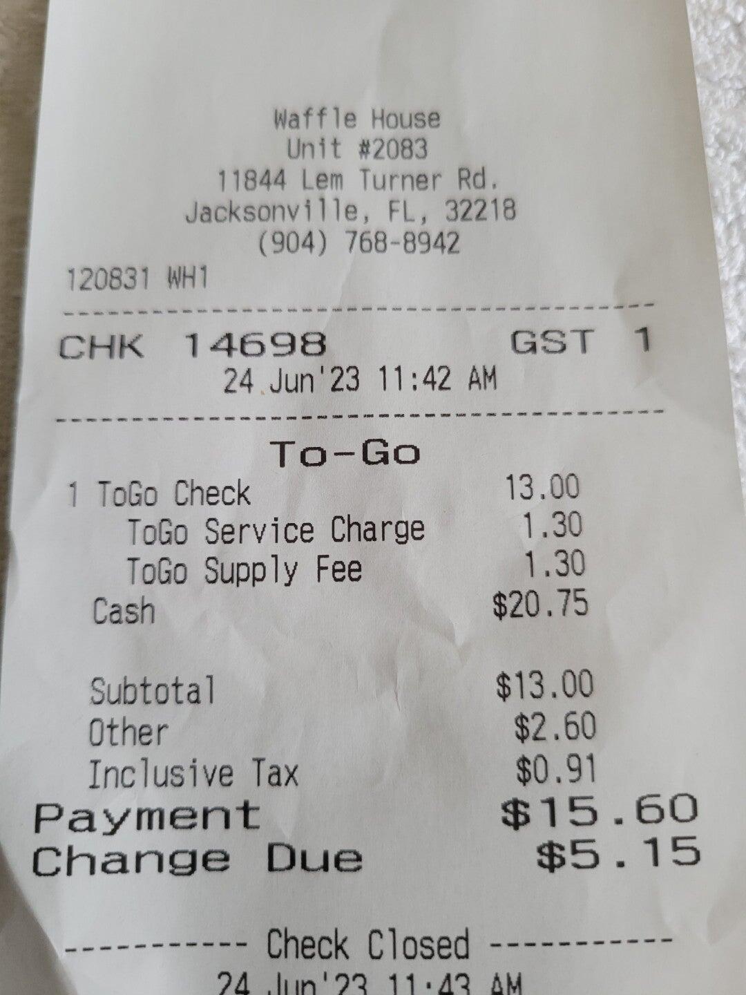 Waffle House Jacksonville, FL Nextdoor