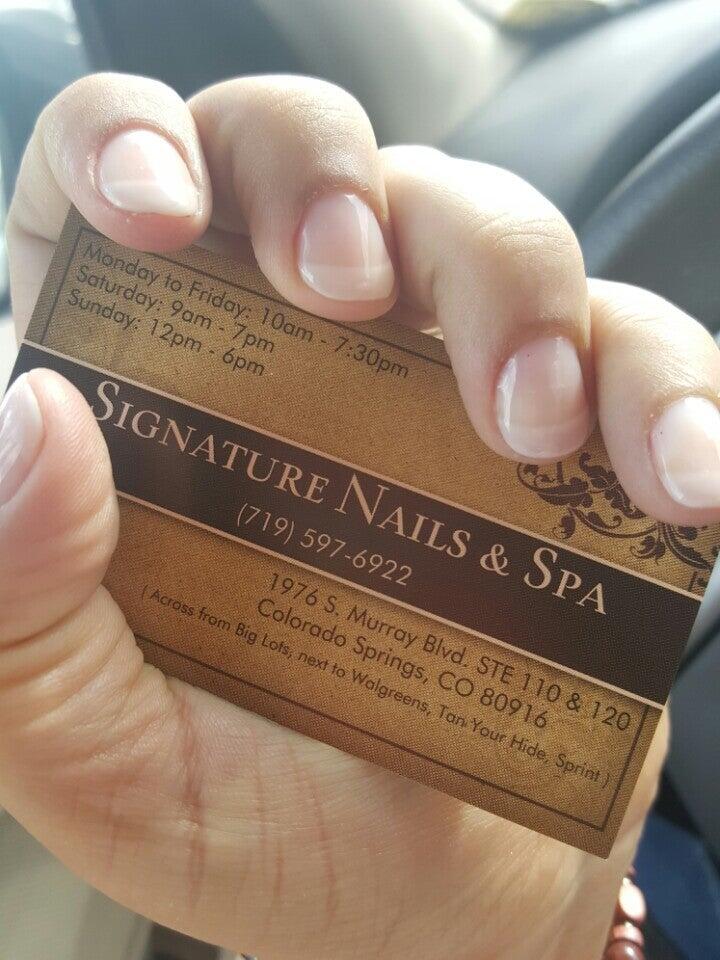 47++ Signature nails colorado springs