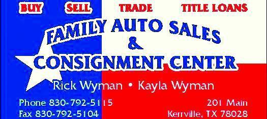 Family Auto Sales Of Kerrville Kerrville TX Nextdoor