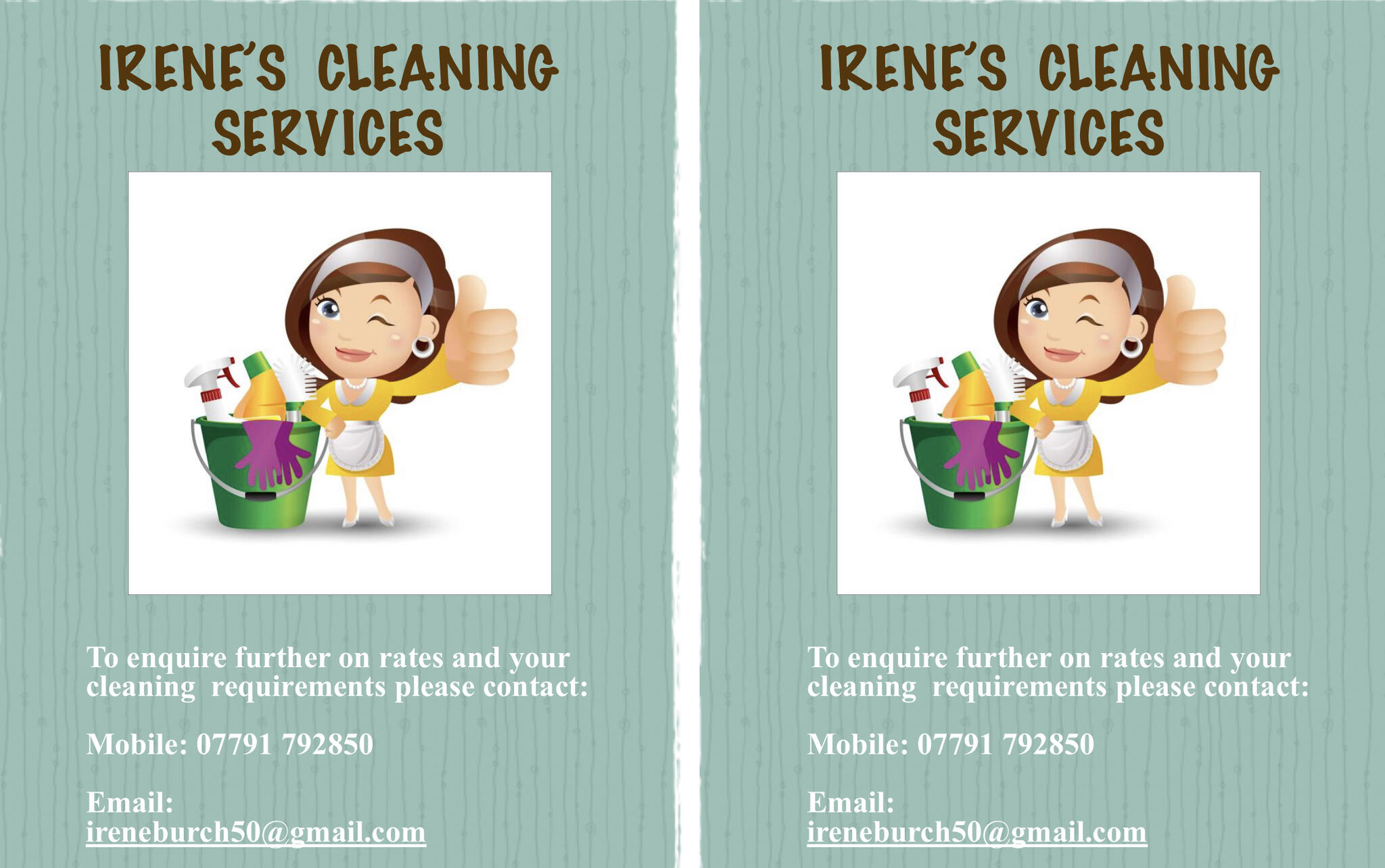 Irene’s cleaning service London Nextdoor