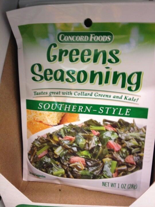 Concord Foods Greens & Kale Seasoning Mix, 1 oz - Kroger