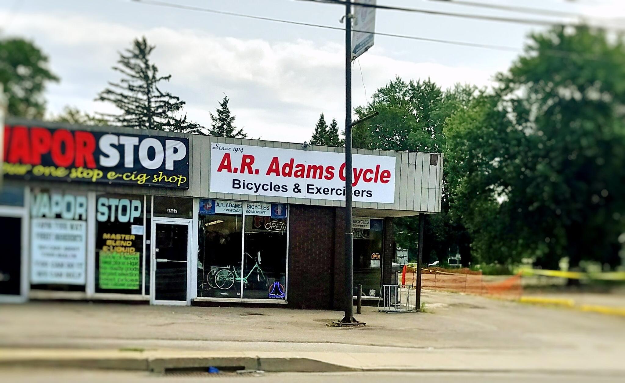 Ar adams bike shop sale