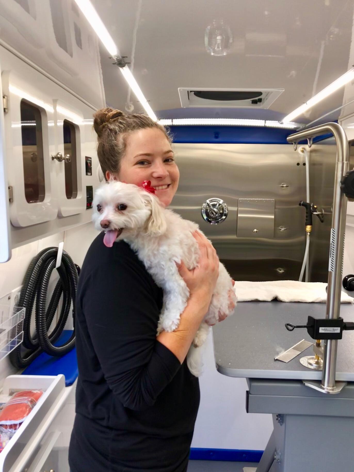 Primped deals pooches mobile dog spa