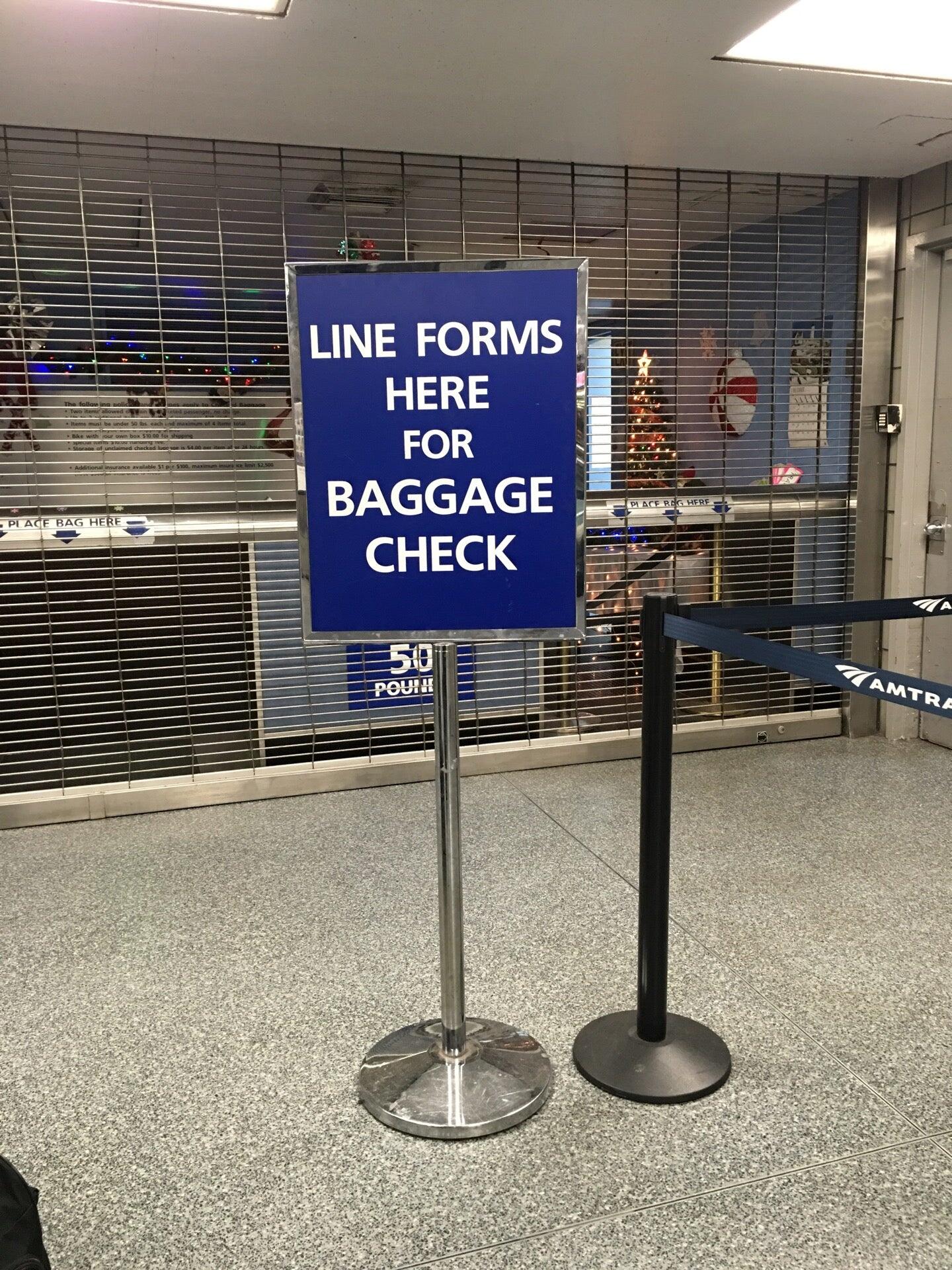 Amtrak Baggage Check New York, NY Nextdoor