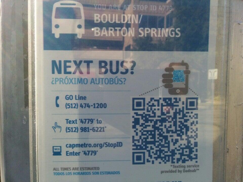 Bus Stop 2155 Barton Springs & Bouldin Austin, TX Nextdoor