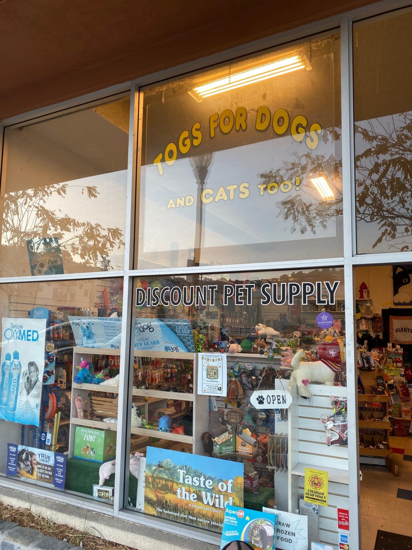 Togs For Dogs & Cats Too