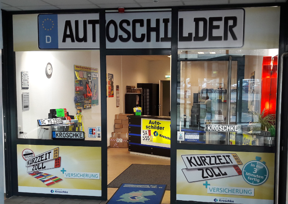Kroschke Kennzeichen Preise
