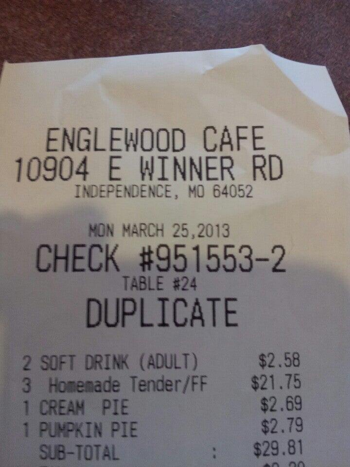 Englewood Cafe Independence, MO Nextdoor