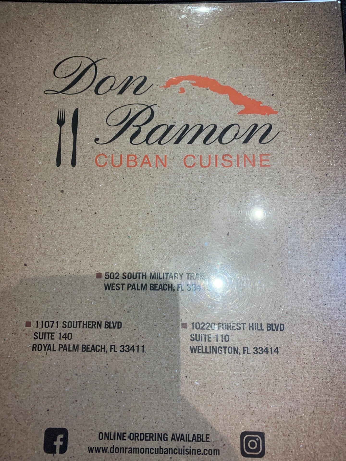 Don Ramon Royal Palm Beach – Don Ramon’s de Royal Palm Beach Carte – FNYZSP