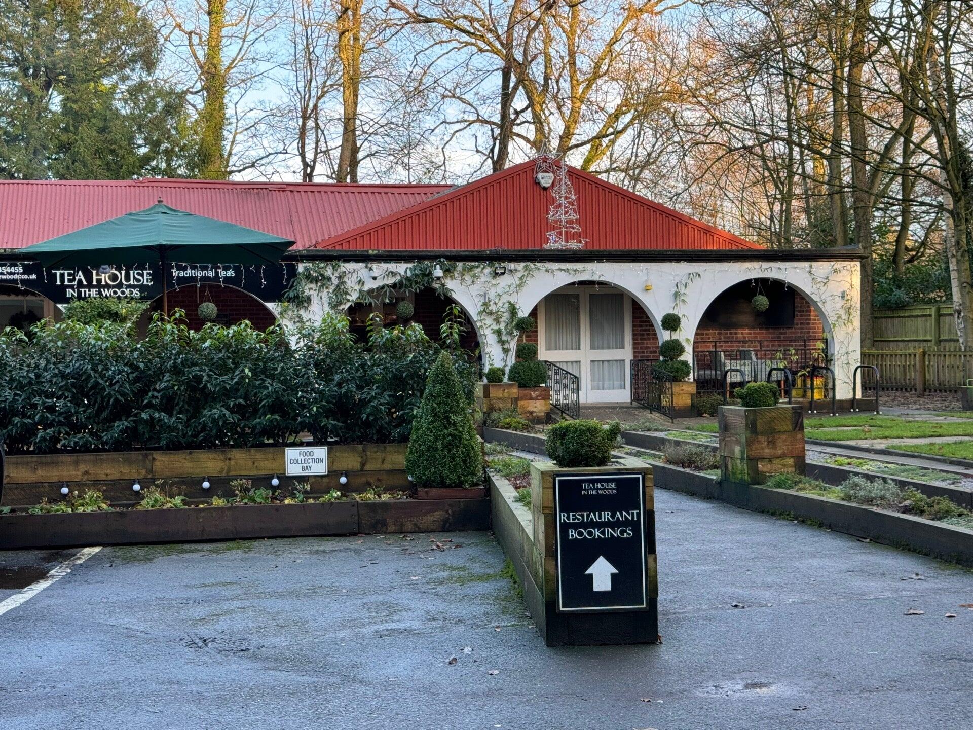 afternoon tea at The Tea House in the Woods
