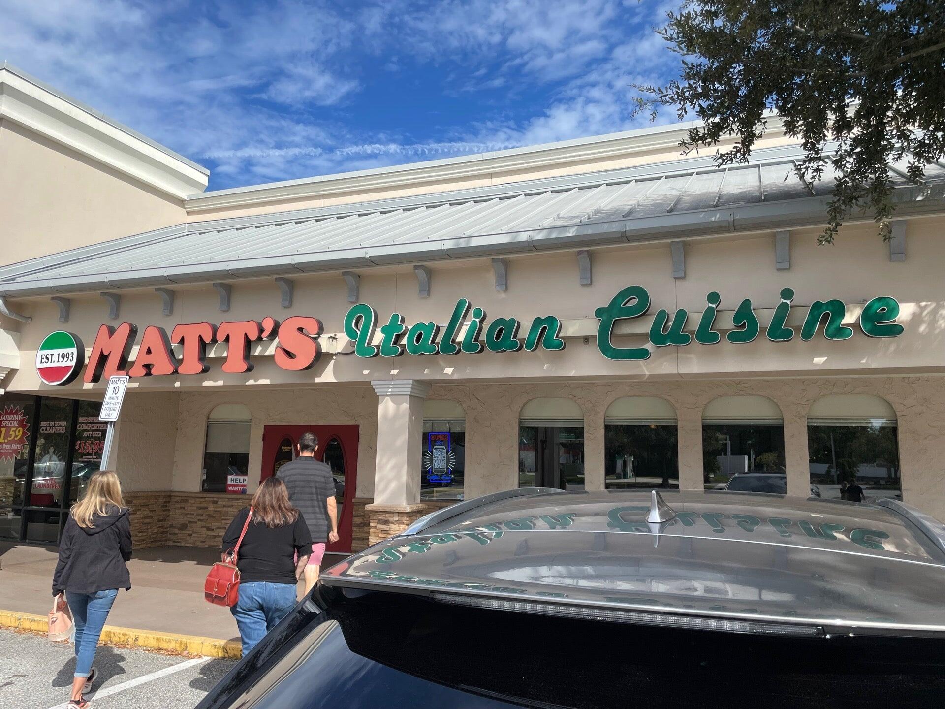 Matt's Italian Cuisine Jacksonville, FL Nextdoor