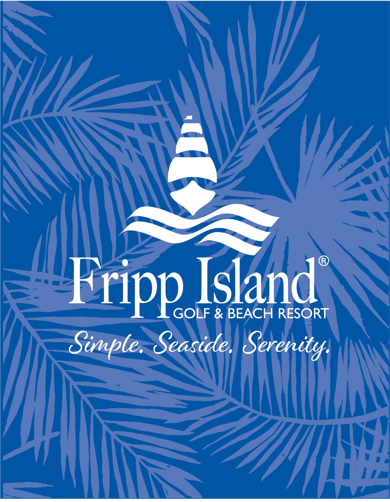 Resort logo with coconut palms and sea. Tropical island graphic icon.  Travel symbol isolated on white background. Vector illustration Stock  Vector | Adobe Stock, image size:1289x1660