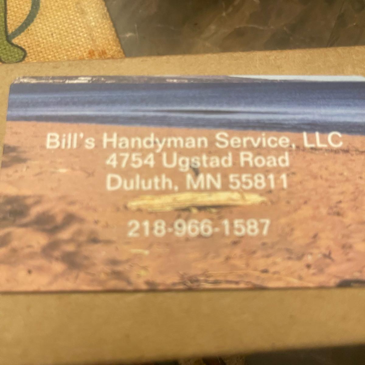 Bill’s Handyman Service LLC Duluth, MN Nextdoor