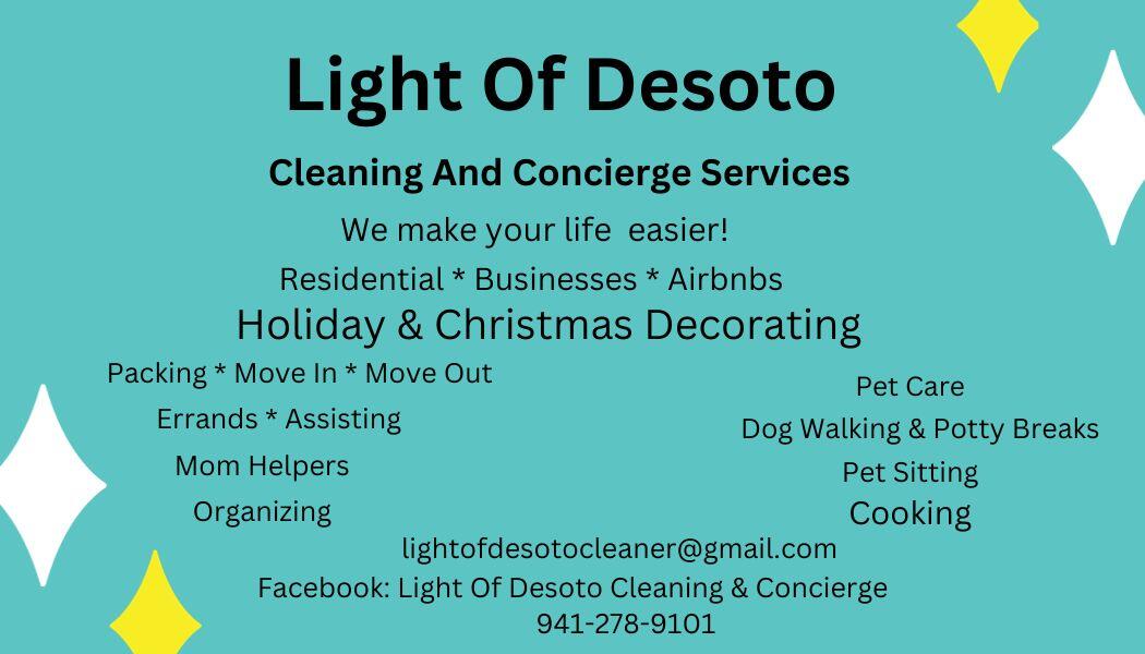 Light of Desoto Cleaning & Concierge Services Sarasota, FL Nextdoor