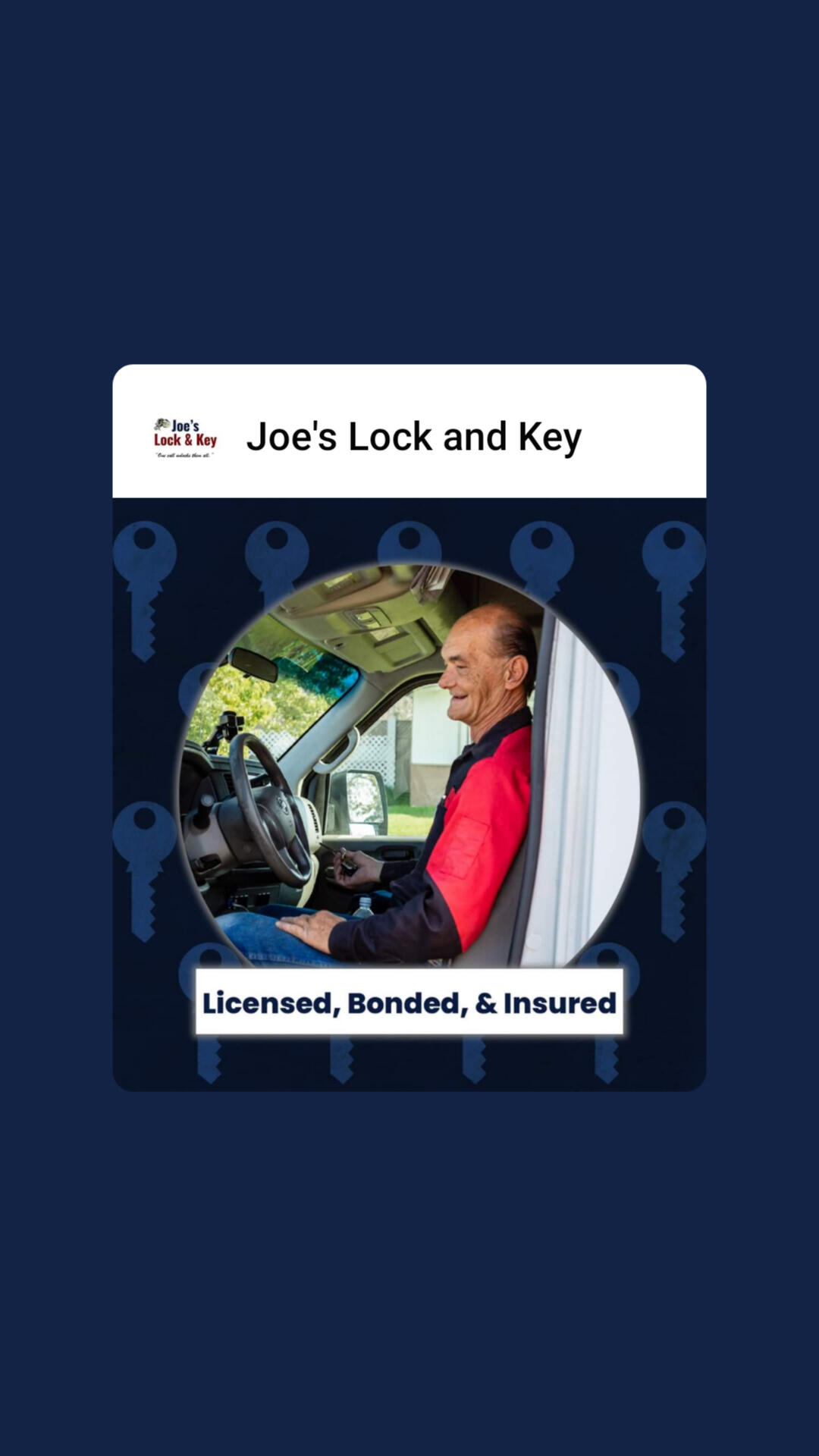 Commercial Services – Joe Joe's Lock & Key