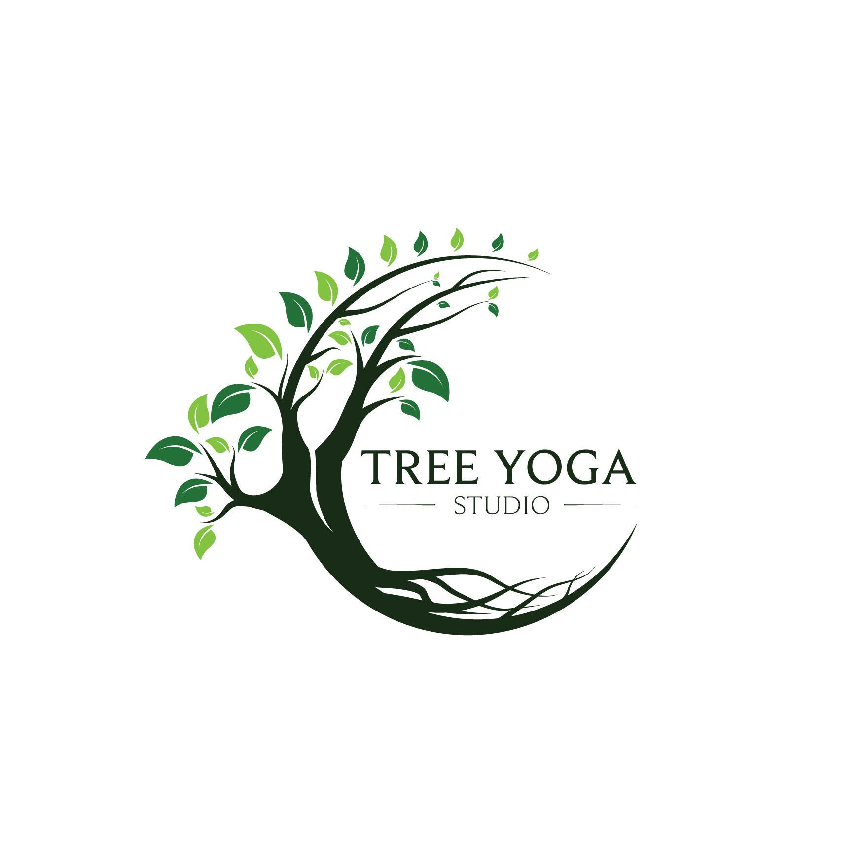 Yoga Tree Symbol Stock Illustration - Download Image Now - People, Tree,  Yoga - iStock