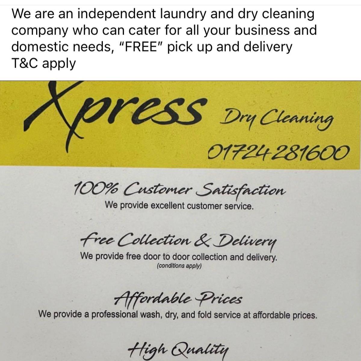 Xpress Dry Cleaners Scunthorpe Nextdoor